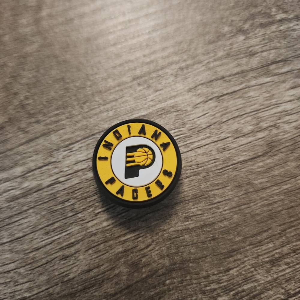 Indiana Pacers NBA Croc Charm Jibbitz Men Women Kids NEW